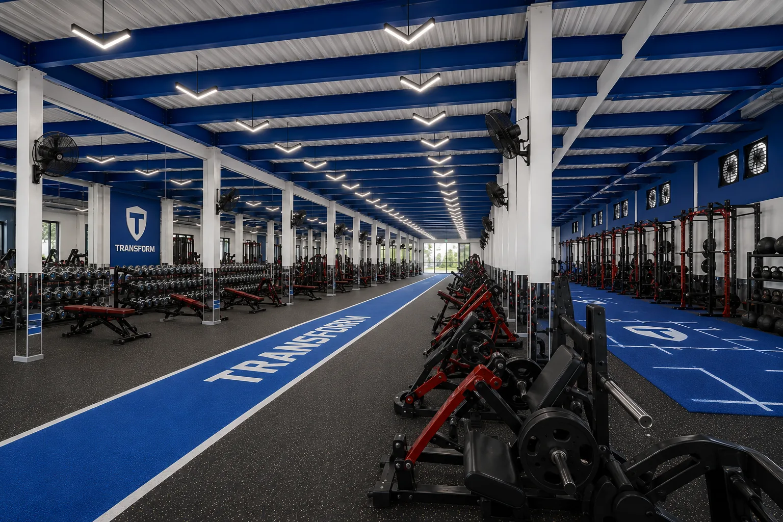 Hình minh họa Performance Zone dự kiến tại Transform Gym Biên Hòa